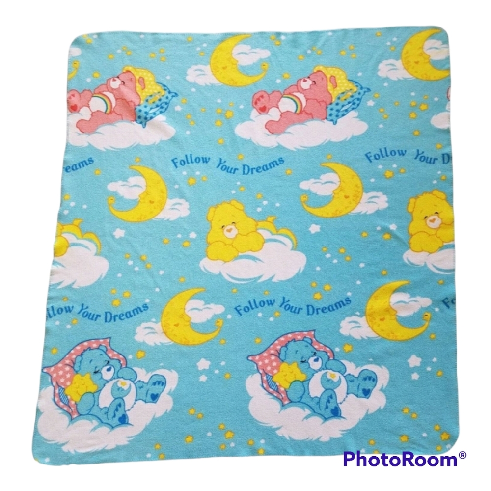 Northwest Co. Care Bears Blanket Throw Follow Your Dreams 50 x 56 inches 2003